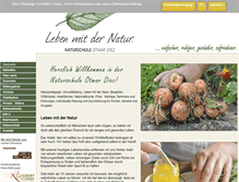 Tablet Screenshot of naturschule-diez.de